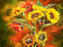 Sunflowers Bouquet - Paint with Diamonds